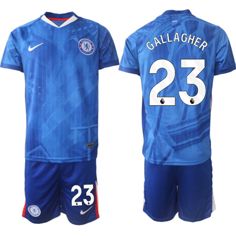 Men 2025-2026 Club Chelsea FC home Blue #23 Soccer Jersey